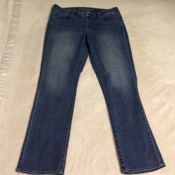 American Eagle Super Stretch Straight Leg Jeans