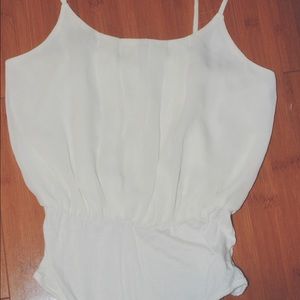 White tank top body suit