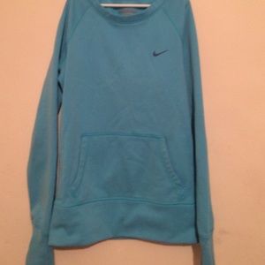 Blue nike sweater