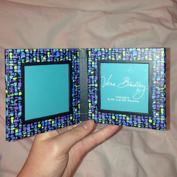 Vera Bradley magnetic mini picture frame 2.75x2.75