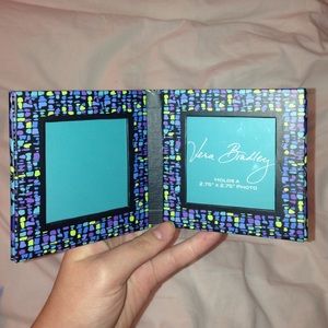 Vera Bradley magnetic mini picture frame 2.75x2.75