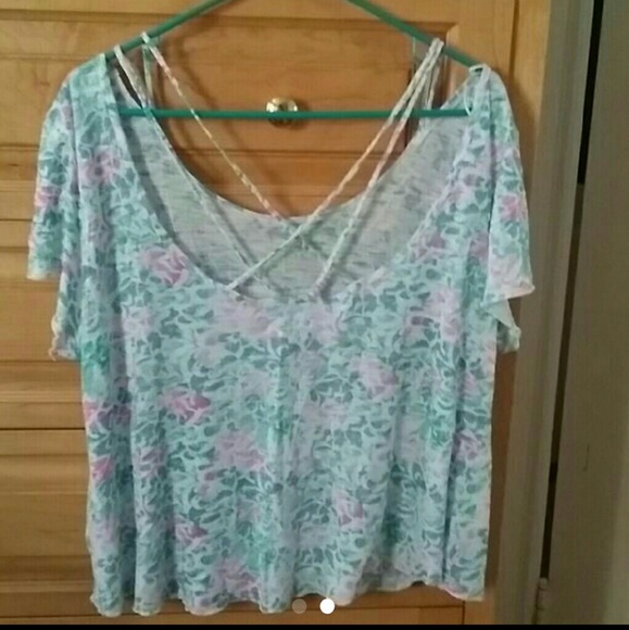 Blue aeropostale shirt - Picture 2 of 2