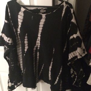 Urban outfitters ecote tie dye poncho