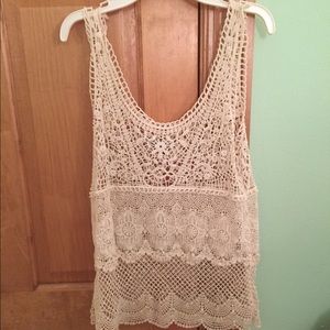 Lace cover up