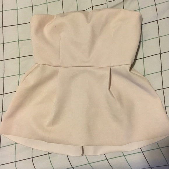 Strapless structure top - Picture 3 of 4