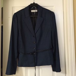 Tahari Skirt Suit with Belt. Size 16.
