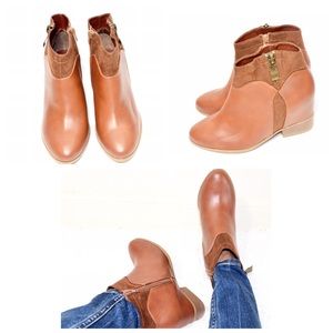 Zoey Cognac Bootie