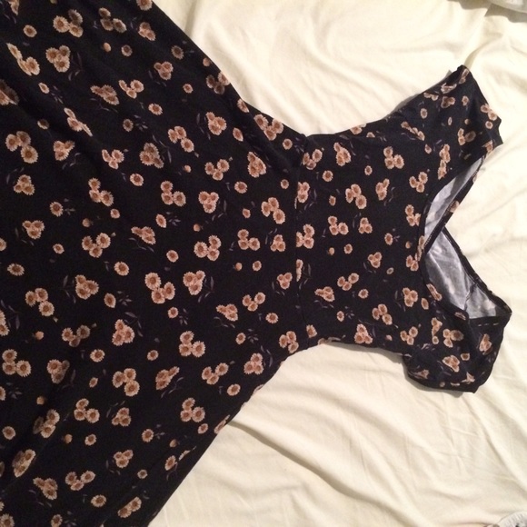 Floral Print Skater Dress