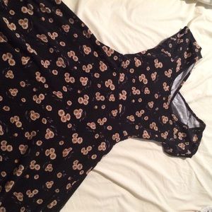 Floral Print Skater Dress