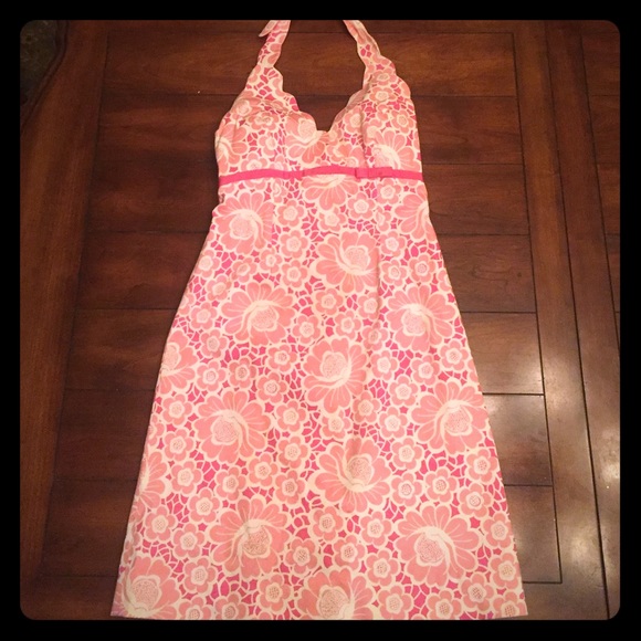Lilly Pulitzer Dresses & Skirts - LILLY Pulitzer halter dress size 2.