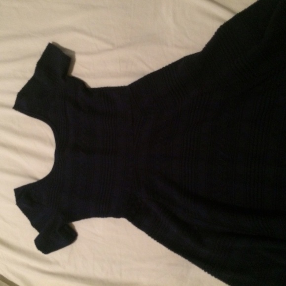 Navy Blue Tribal Dress