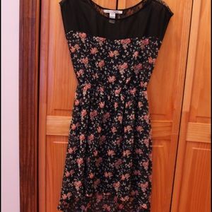 Black Floral Dress