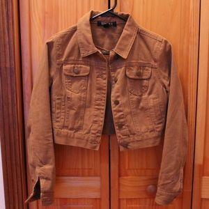 Brown/Tan Denim Jacket