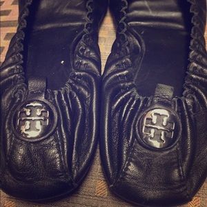 Tory Burch cap toe flats