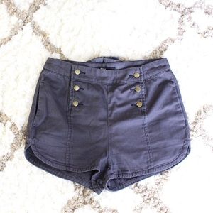 High Waisted Shorts - Urban Outfitters