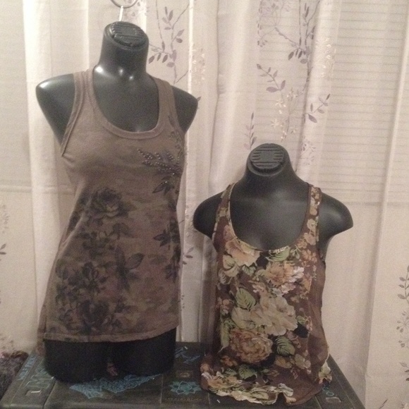 Bundle! Wet Seal racerback sheer tanks!! XS - Picture 1 of 4