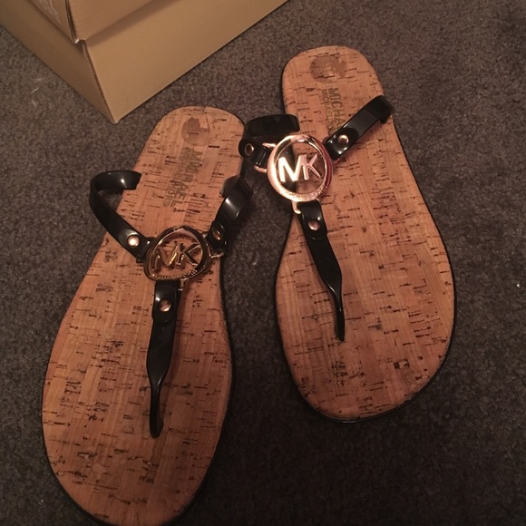 MICHAEL Michael Kors Shoes - Michael Kors MK Charm Jelly flip flop