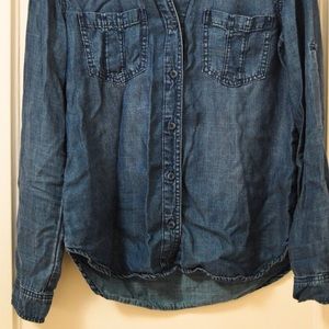 Cloth and Stone Dark Denim Button Down