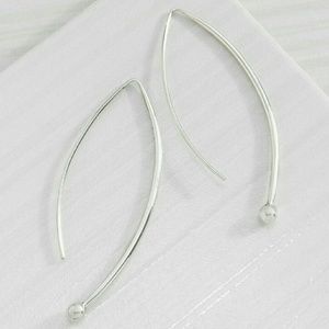 Silpada balancing act sterling silver earrings