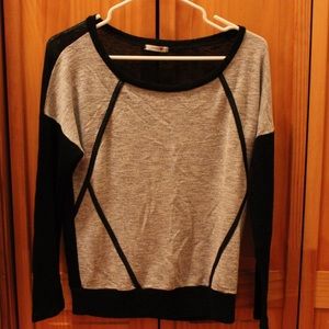 Gray and Black Sweater