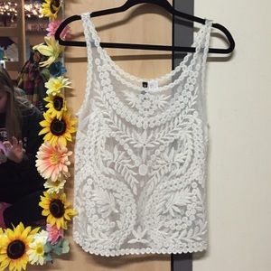 Lace Tank Top