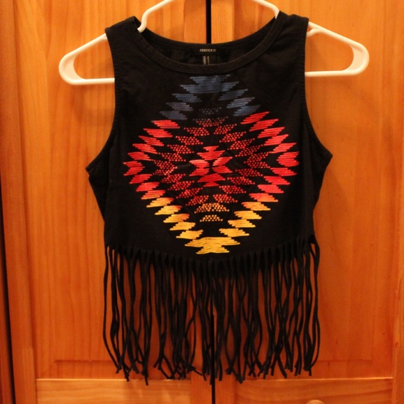 Black Crop Top