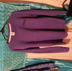 Dont purchase! Victoria secret purple crew.