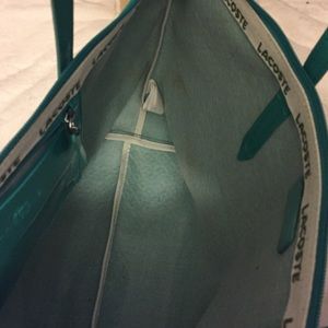 Lacoste Bags - Lacoste Turquoise Tote! Lacoste Bags - Lacoste Turquoise Tote!