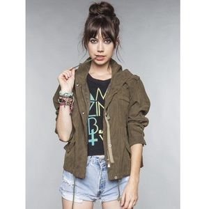 Brandy Melville army jacket Never Worn!