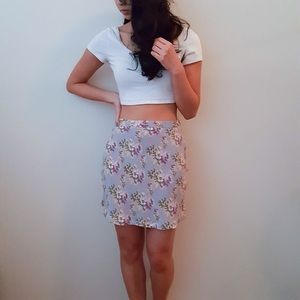 Floral skirt