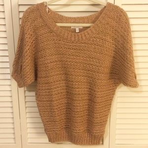 Short Sleeve Knitted Sweater