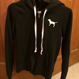 Victoria Secret Pink full zip up hoodie