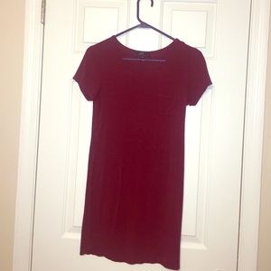 Little burgundy dress shirt