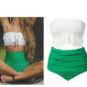 High waisted bikini