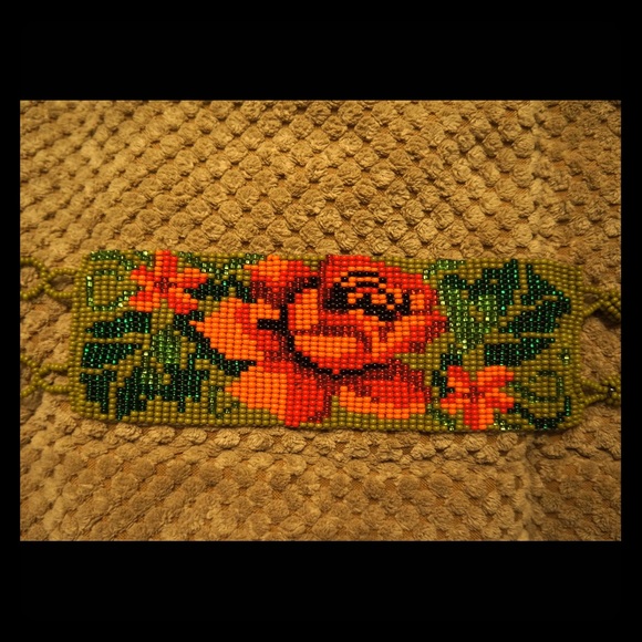 Handmade beaded bracelet