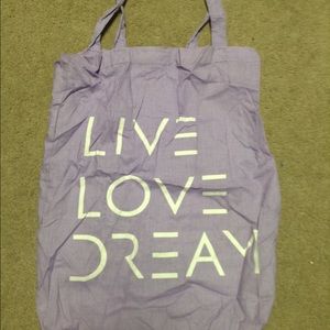 Purple tote