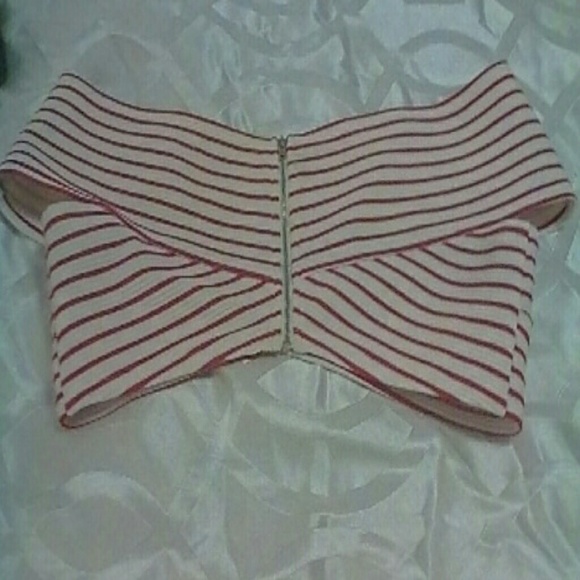 DO & BE CRISS CROSS MID TOP RED STRIPE SIZE S - Picture 4 of 4