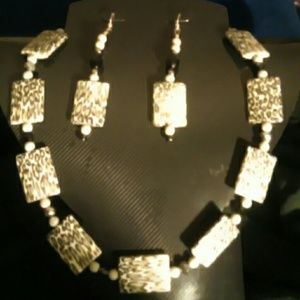 Necklace and Earrings