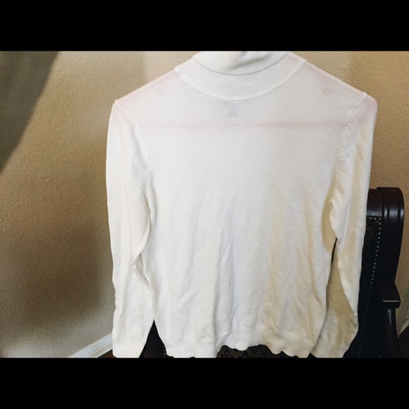 White turtleneck