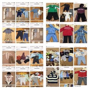 Bundle of baby clothes (reserved)