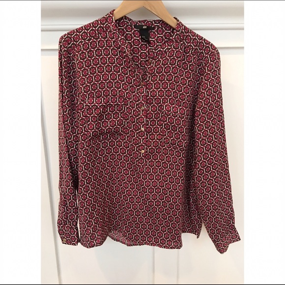 H&M print blouse