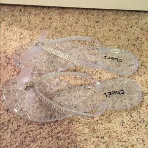 Rhinestone Flip-Flops!