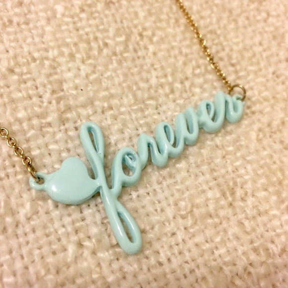 Jewelry - Mint Gold 💙 Forever Necklace Jewelry - Mint Gold 💙 Forever Necklace