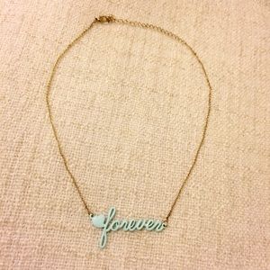 Jewelry - Mint Gold 💙 Forever Necklace Jewelry - Mint Gold 💙 Forever Necklace
