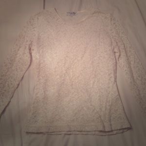 Lace long sleeve