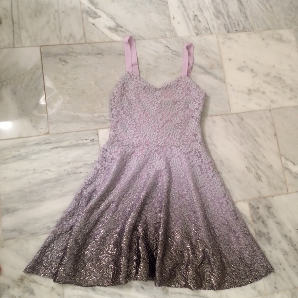 Free People Ombre Foil Dress