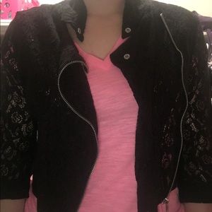 Lace Crop Jacket