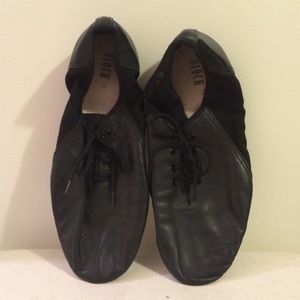Bloch Black Leather Jazz Shoe size 7