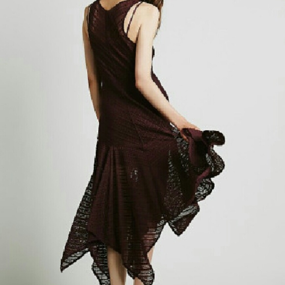 Free people lace maxi dress