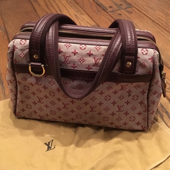 Louis Vuitton Handbags - Authentic Louis Vuitton burgundy Josephine